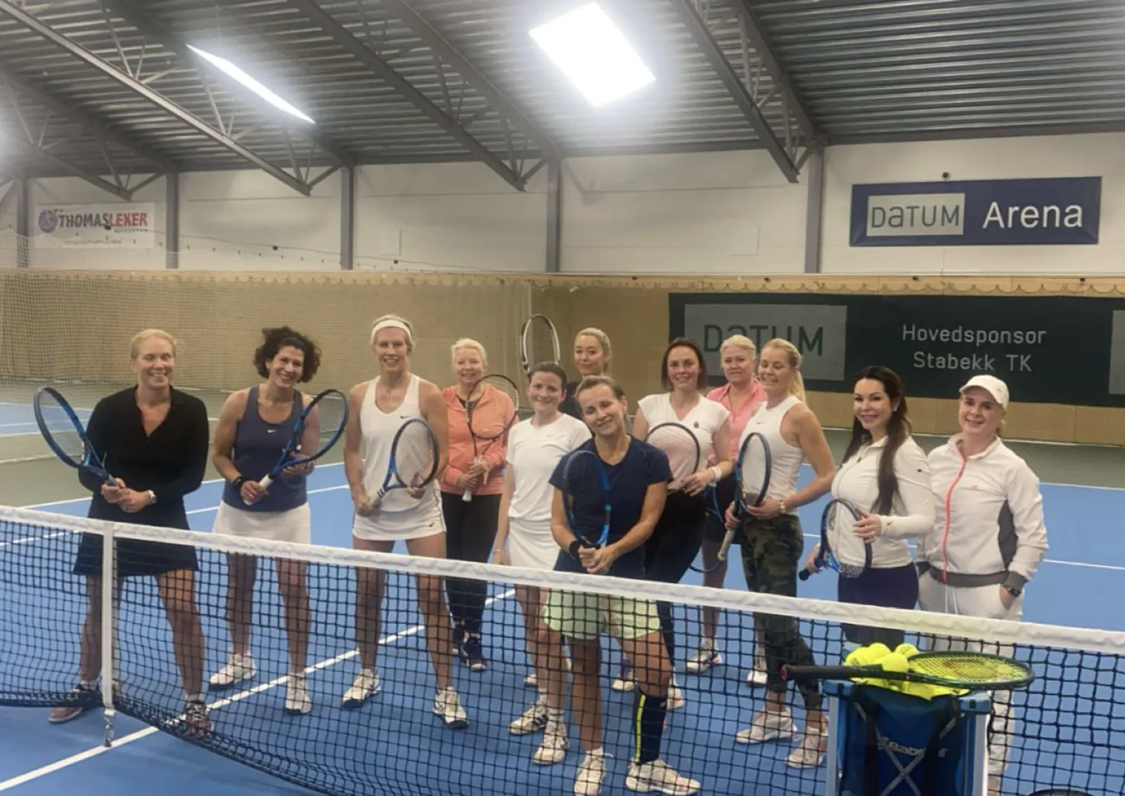 Cardiotennis hver lørdag med Amy